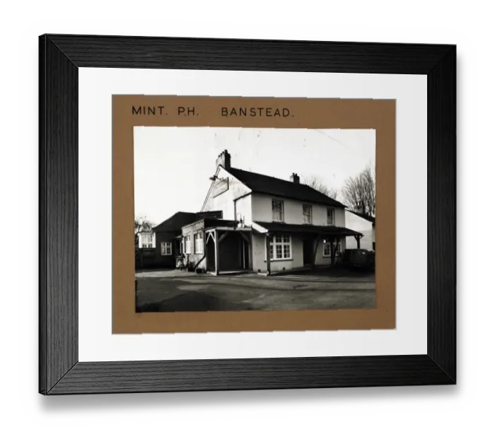 Framed Print : Photograph of Mint PH, Banstead, Surrey Framed Print : Photograph of Mint PH, Banstead, Surrey