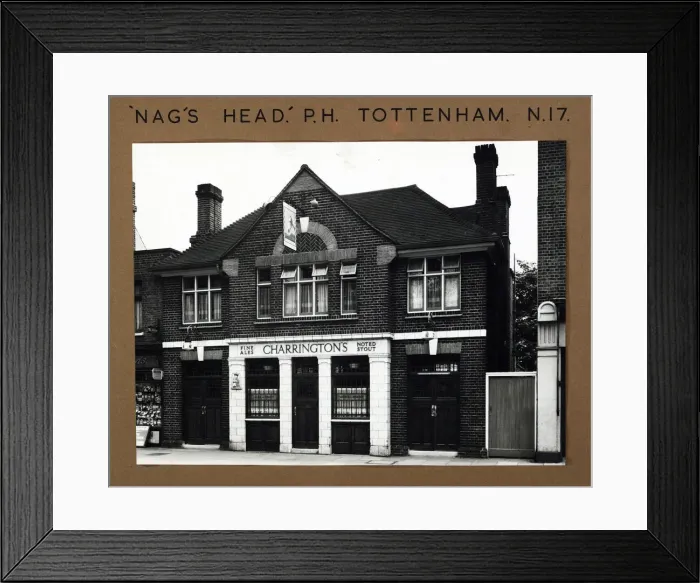 Framed Print : Photograph of Nags Head PH, Tottenham (New), London Framed Print : Photograph of Nags Head PH, Tottenham (New), London