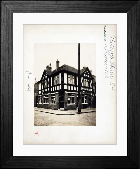 Framed Print : Photograph of Nelsons Head PH, Shoreditch, London Framed Print : Photograph of Nelsons Head PH, Shoreditch, London