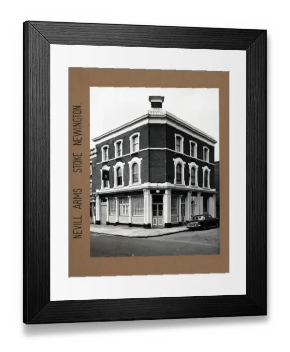 Framed Print : Photograph of Nevill Arms, Stoke Newington, London Framed Print : Photograph of Nevill Arms, Stoke Newington, London