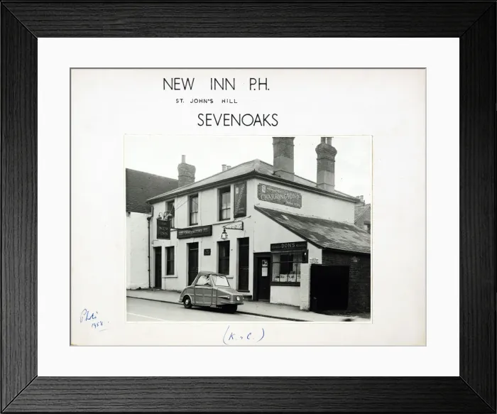 Framed Print : Photograph of New Inn, Sevenoaks, Kent Framed Print : Photograph of New Inn, Sevenoaks, Kent