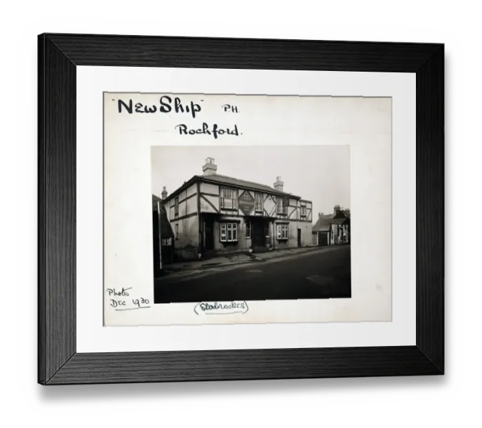 Framed Print : Photograph of New Ship PH, Rochford, Essex Framed Print : Photograph of New Ship PH, Rochford, Essex