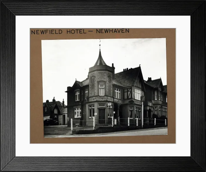 Framed Print : Photograph of Newfield Hotel, Newhaven, Sussex Framed Print : Photograph of Newfield Hotel, Newhaven, Sussex