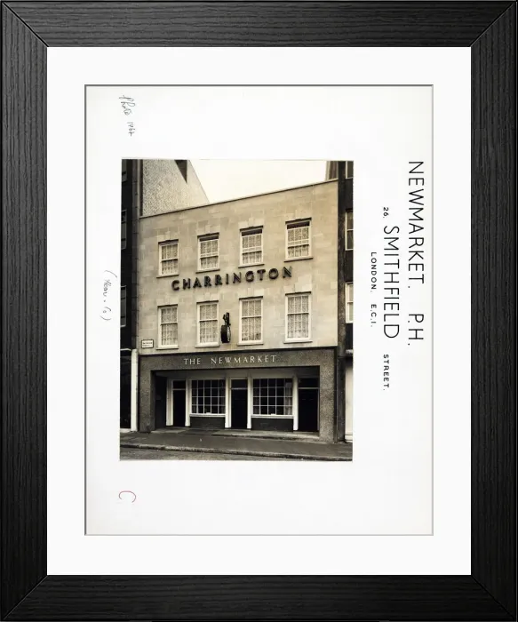 Framed Print : Photograph of Newmarket PH, City (New), London Framed Print : Photograph of Newmarket PH, City (New), London