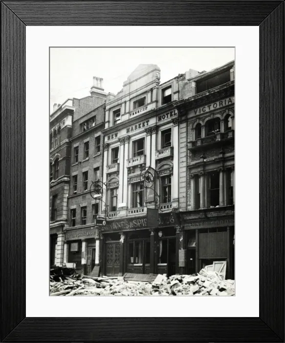 Framed Print : Photograph of Newmarket PH, City (Old), London Framed Print : Photograph of Newmarket PH, City (Old), London