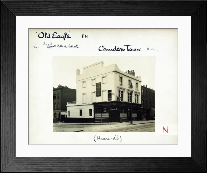 Framed Print : Photograph of Old Eagle PH, Camden Town, London Framed Print : Photograph of Old Eagle PH, Camden Town, London