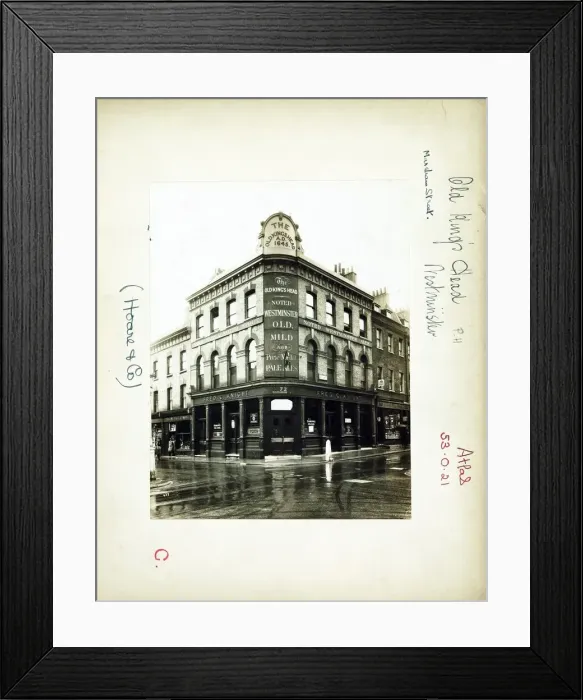 Framed Print : Photograph of Old Kings Head PH, Westminster, London Framed Print : Photograph of Old Kings Head PH, Westminster, London
