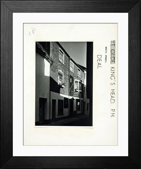 Framed Print : Photograph of Olde Kings Head PH, Deal, Kent Framed Print : Photograph of Olde Kings Head PH, Deal, Kent