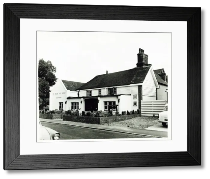Framed Print : Photograph of Olde Red Lion PH, Cheam, Greater London Framed Print : Photograph of Olde Red Lion PH, Cheam, Greater London