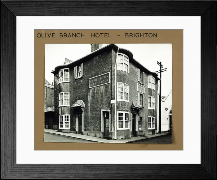 Framed Print : Photograph of Olive Branch Hotel, Brighton, Sussex Framed Print : Photograph of Olive Branch Hotel, Brighton, Sussex
