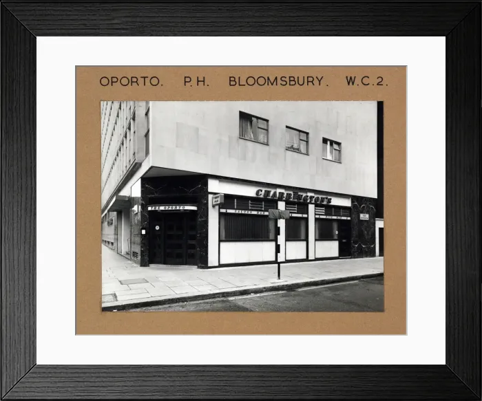Framed Print : Photograph of Oporto PH, Holborn, London Framed Print : Photograph of Oporto PH, Holborn, London
