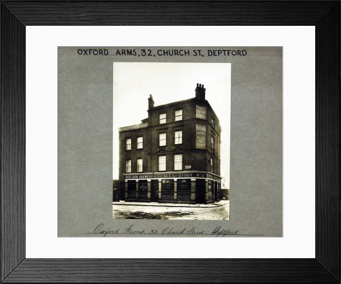 Framed Print : Photograph of Oxford Arms, Deptford, London Framed Print : Photograph of Oxford Arms, Deptford, London