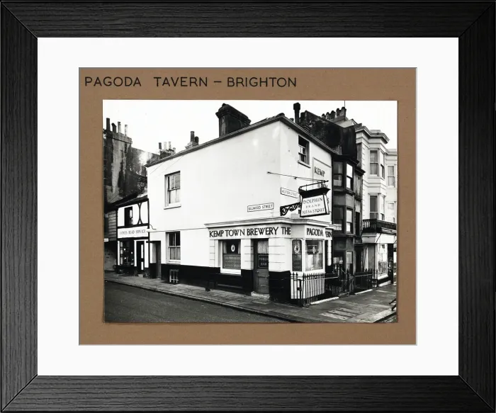 Framed Print : Photograph of Pagoda Tavern, Brighton, Sussex
