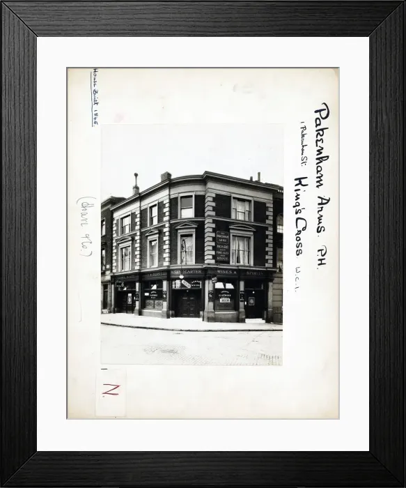 Framed Print : Photograph of Pakenham Arms, Kings Cross, London Framed Print : Photograph of Pakenham Arms, Kings Cross, London
