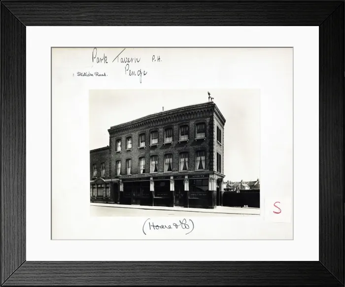 Framed Print : Photograph of Park Tavern, Penge, London Framed Print : Photograph of Park Tavern, Penge, London