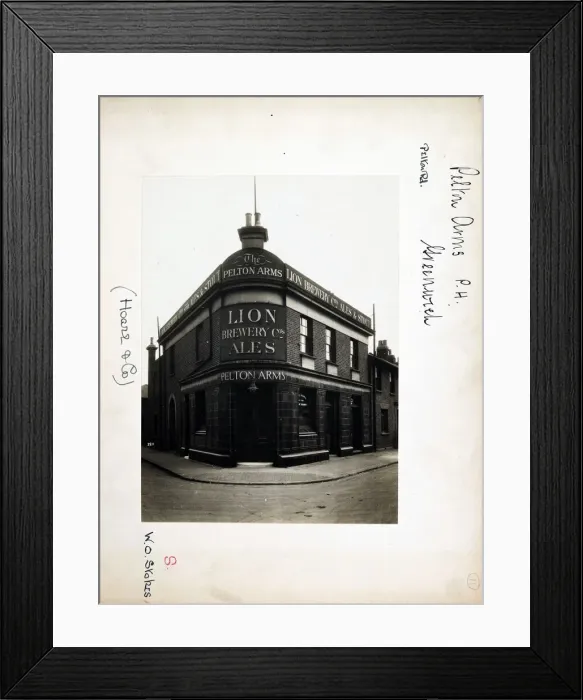 Framed Print : Photograph of Pelton Arms, Greenwich, London Framed Print : Photograph of Pelton Arms, Greenwich, London