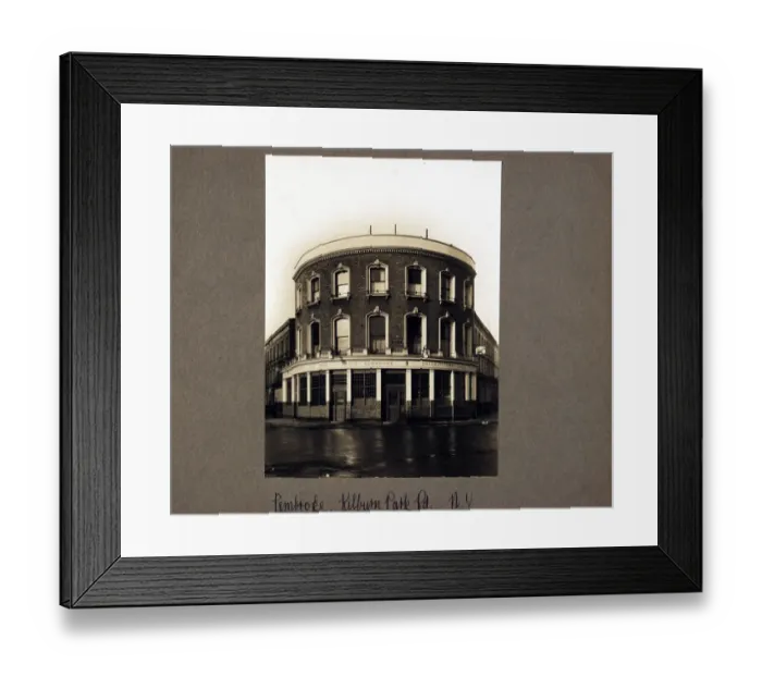 Framed Print : Photograph of Pembroke PH, Maida Vale, London Framed Print : Photograph of Pembroke PH, Maida Vale, London