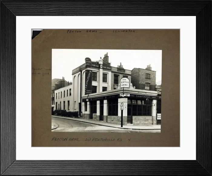 Framed Print : Photograph of Penton Arms, Islington, London Framed Print : Photograph of Penton Arms, Islington, London