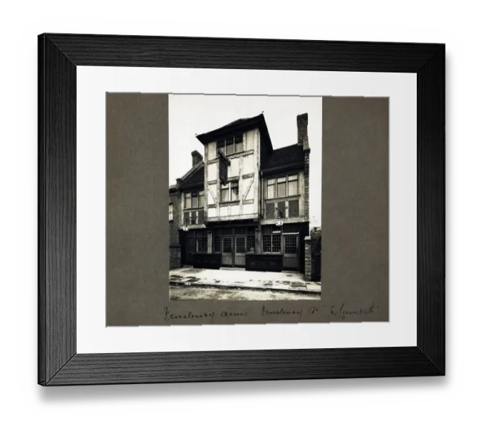 Framed Print : Photograph of Pensbury Arms, Wandsworth (Old), London Framed Print : Photograph of Pensbury Arms, Wandsworth (Old), London