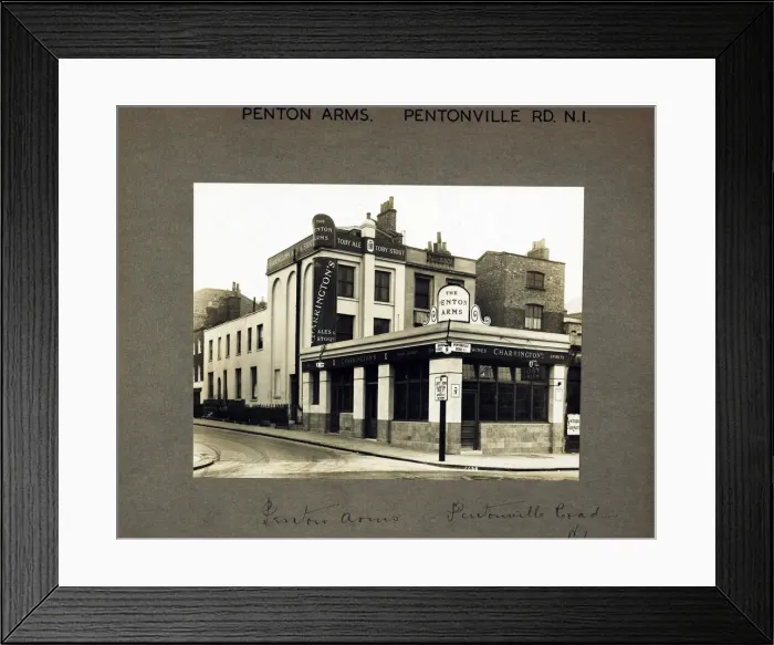 Framed Print : Photograph of Penton Arms, Islington, London Framed Print : Photograph of Penton Arms, Islington, London