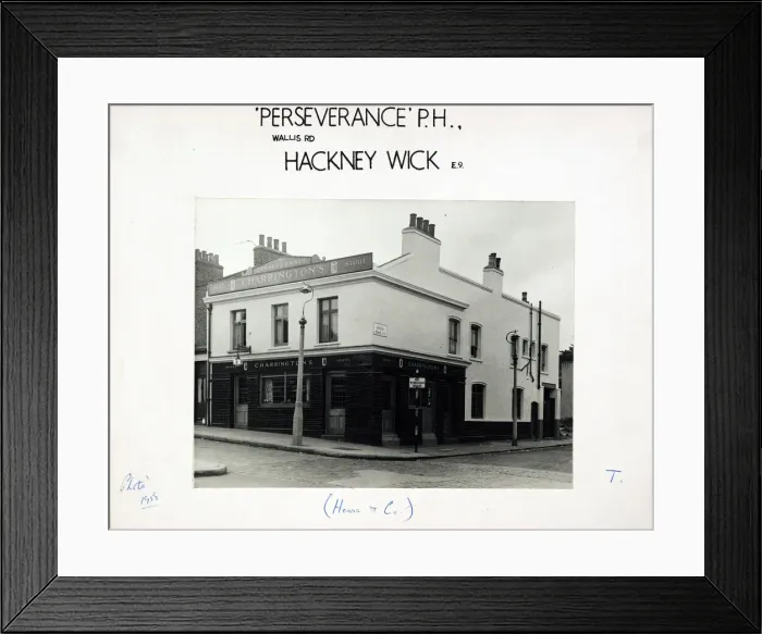 Framed Print : Photograph of Perseverance PH, Hackney Wick, London Framed Print : Photograph of Perseverance PH, Hackney Wick, London