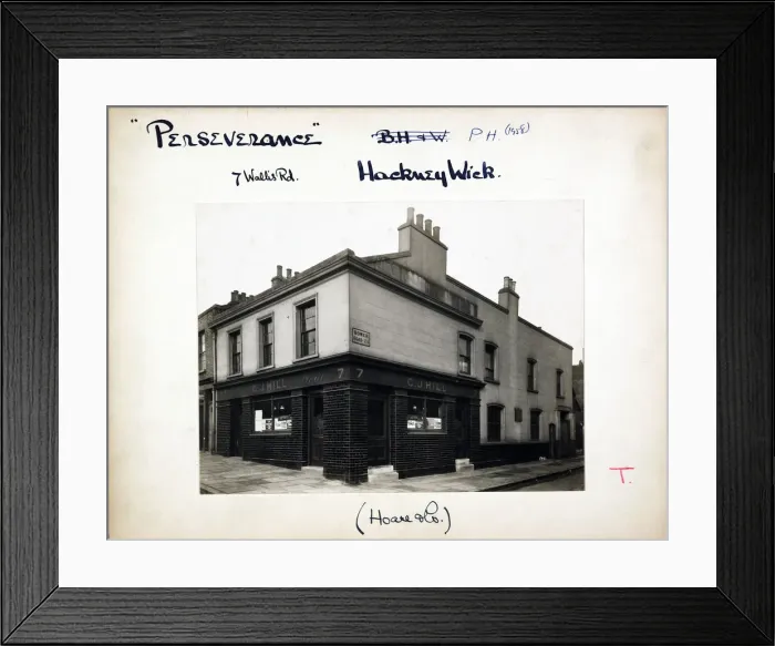 Framed Print : Photograph of Perseverance PH, Hackney Wick, London