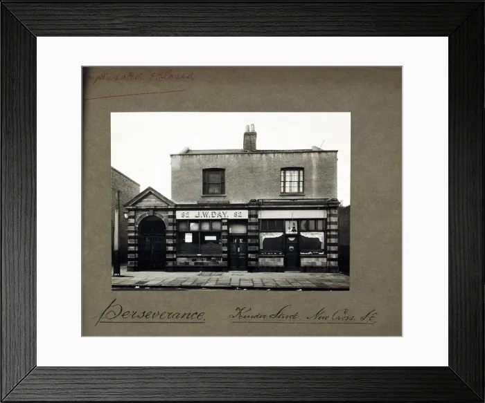 Framed Print : Photograph of Perseverance PH, New Cross, London Framed Print : Photograph of Perseverance PH, New Cross, London