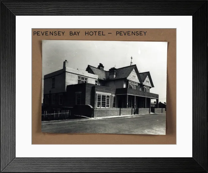 Framed Print : Photograph of Pevensey Bay Hotel, Pevensey (New), Sussex Framed Print : Photograph of Pevensey Bay Hotel, Pevensey (New), Sussex