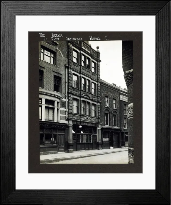 Framed Print : Photograph of Phoenix PH, Wapping, London Framed Print : Photograph of Phoenix PH, Wapping, London