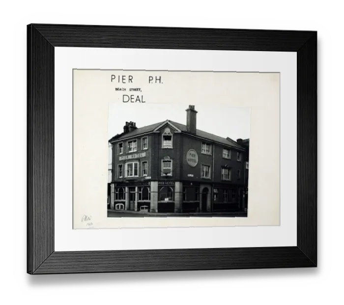 Framed Print : Photograph of Pier Hotel, Deal, Kent Framed Print : Photograph of Pier Hotel, Deal, Kent