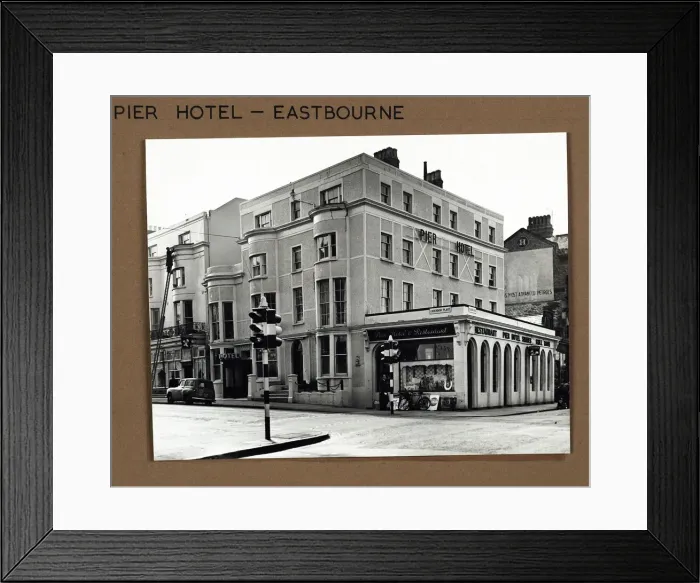 Framed Print : Photograph of Pier Hotel, Eastbourne, Sussex Framed Print : Photograph of Pier Hotel, Eastbourne, Sussex