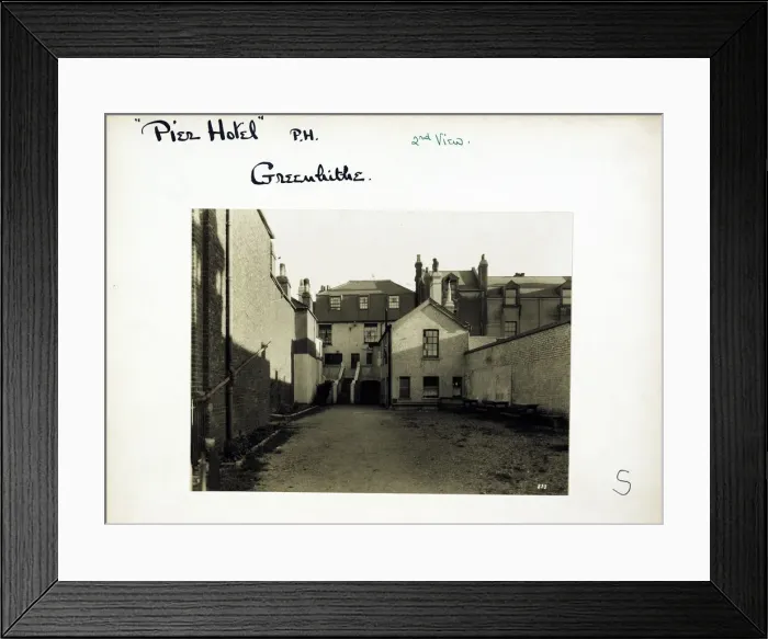 Framed Print : Photograph of Pier Hotel, Greenhithe, Kent Framed Print : Photograph of Pier Hotel, Greenhithe, Kent