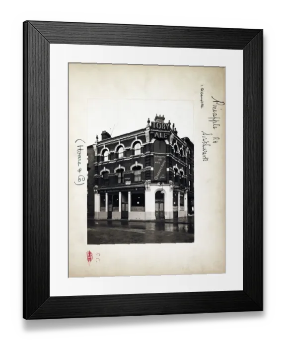 Framed Print : Photograph of Pineapple PH, Southwark, London Framed Print : Photograph of Pineapple PH, Southwark, London