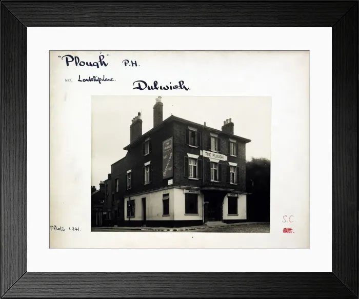 Framed Print : Photograph of Plough PH, Dulwich, London Framed Print : Photograph of Plough PH, Dulwich, London