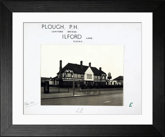 Framed Print : Photograph of Plough PH, Ilford, Essex Framed Print : Photograph of Plough PH, Ilford, Essex