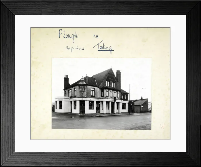 Framed Print : Photograph of Plough PH, Tooting, London Framed Print : Photograph of Plough PH, Tooting, London