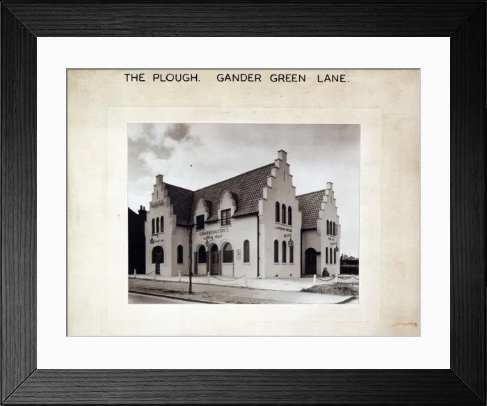 Framed Print : Photograph of Plough PH, West Sutton, Surrey Framed Print : Photograph of Plough PH, West Sutton, Surrey