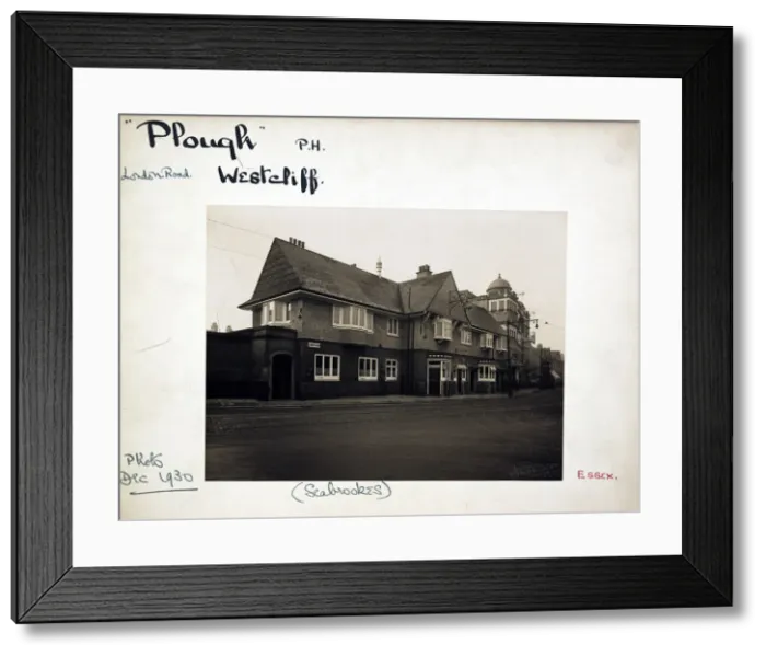 Framed Print : Photograph of Plough PH, Westcliff, Essex Framed Print : Photograph of Plough PH, Westcliff, Essex