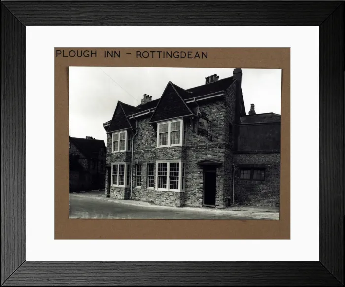 Framed Print : Photograph of Plough Inn, Rottingdean, Sussex Framed Print : Photograph of Plough Inn, Rottingdean, Sussex
