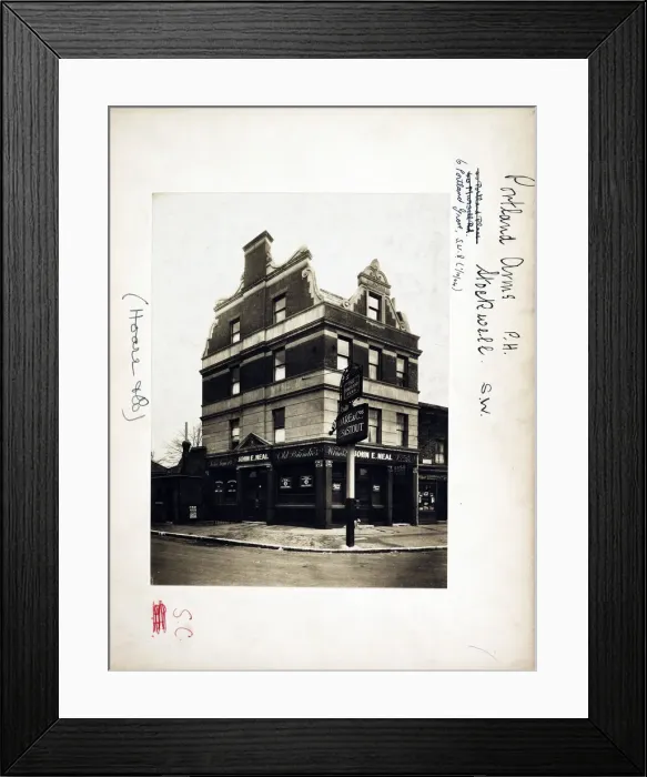 Framed Print : Photograph of Portland Arms, Lambeth, London Framed Print : Photograph of Portland Arms, Lambeth, London