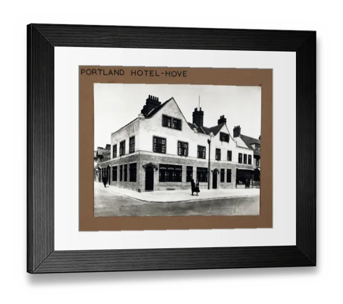 Framed Print : Photograph of Portland Hotel, Hove, Sussex Framed Print : Photograph of Portland Hotel, Hove, Sussex