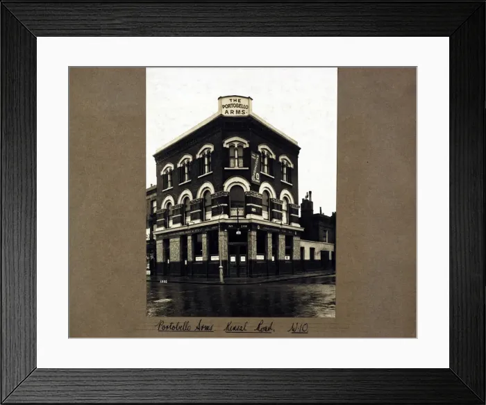 Framed Print : Photograph of Portobello Arms, Kensal Town, London Framed Print : Photograph of Portobello Arms, Kensal Town, London