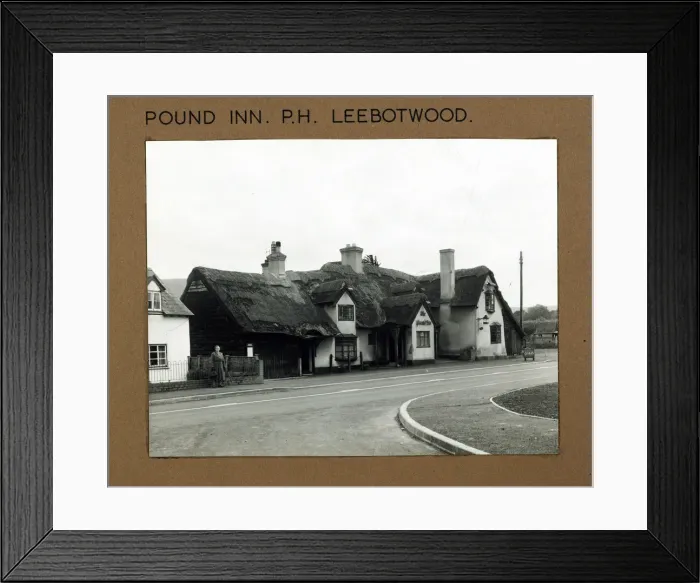 Framed Print : Photograph of Pound Inn, Leebotwood, Shropshire Framed Print : Photograph of Pound Inn, Leebotwood, Shropshire