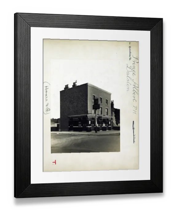 Framed Print : Photograph of Prince Albert PH, Dalston, London Framed Print : Photograph of Prince Albert PH, Dalston, London