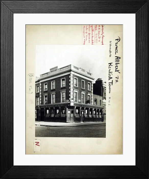 Framed Print : Photograph of Prince Albert PH, Kentish Town, London Framed Print : Photograph of Prince Albert PH, Kentish Town, London