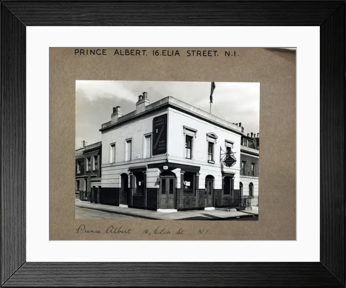 Framed Print : Photograph of Prince Albert PH, Islington, London Framed Print : Photograph of Prince Albert PH, Islington, London