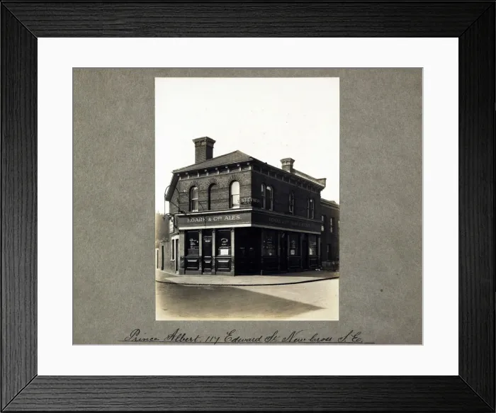 Framed Print : Photograph of Prince Albert PH, New Cross, London