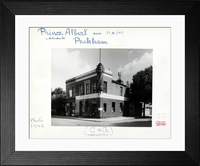 Framed Print : Photograph of Prince Albert PH, Peckham, London Framed Print : Photograph of Prince Albert PH, Peckham, London
