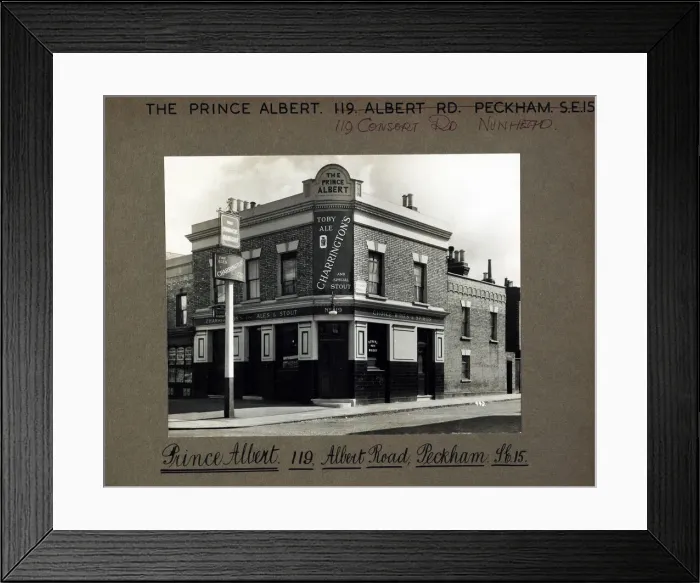 Framed Print : Photograph of Prince Albert PH, Nunhead, London Framed Print : Photograph of Prince Albert PH, Nunhead, London