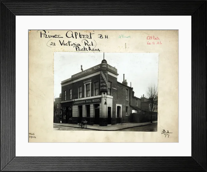 Framed Print : Photograph of Prince Albert PH, Peckham, London Framed Print : Photograph of Prince Albert PH, Peckham, London